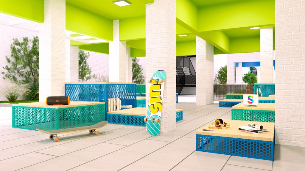 Espaço multicultural do Sindona Central Parque - Apartamentos a venda em Cotia SP