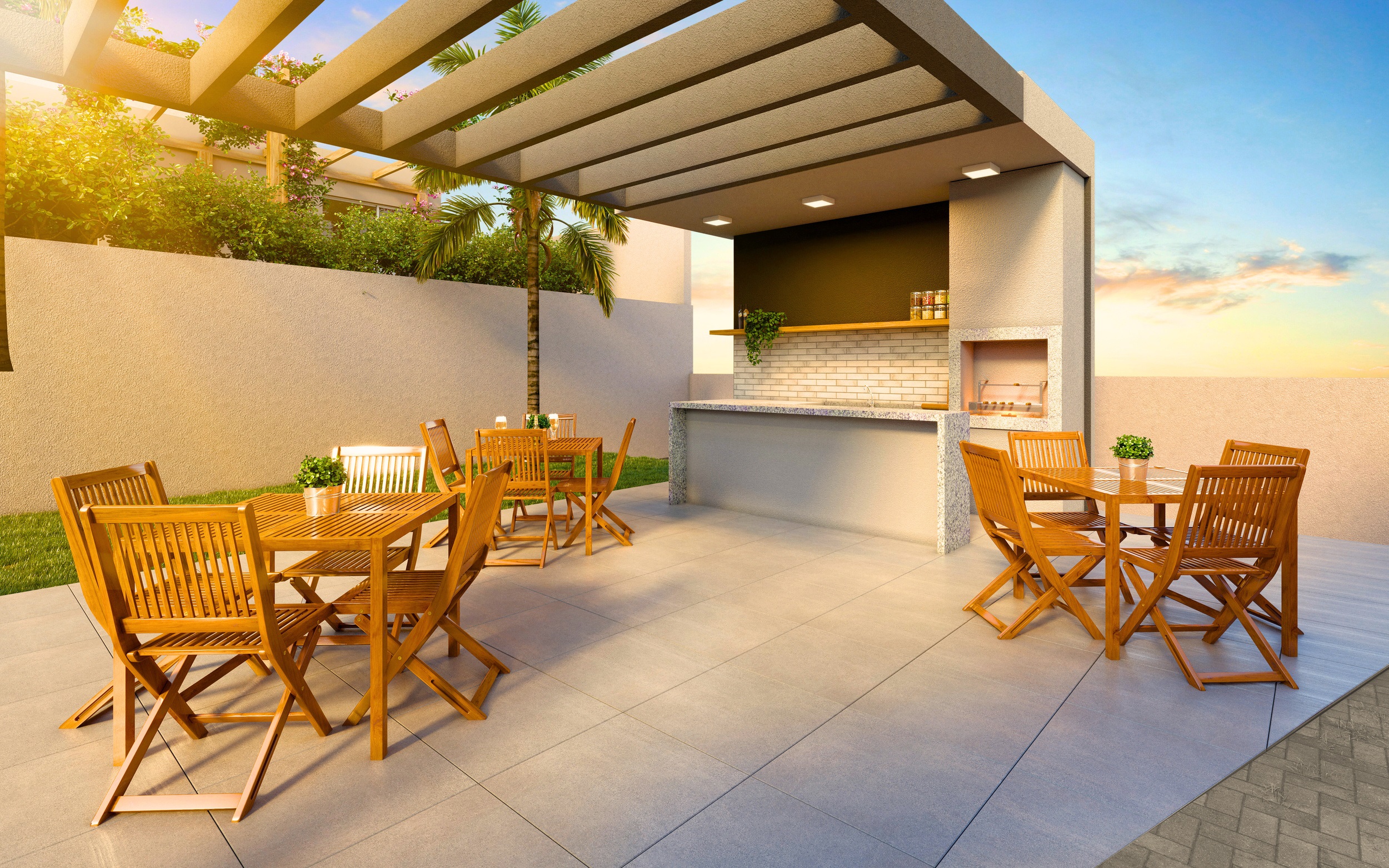 churrasqueira-2-condominio-clube-noronha-casas-a-venda-cotia-sp-2-dormitorios-home-office Churrasqueira do Condomínio Clube Noronha - Casas a venda em Cotia com 2 dormitórios