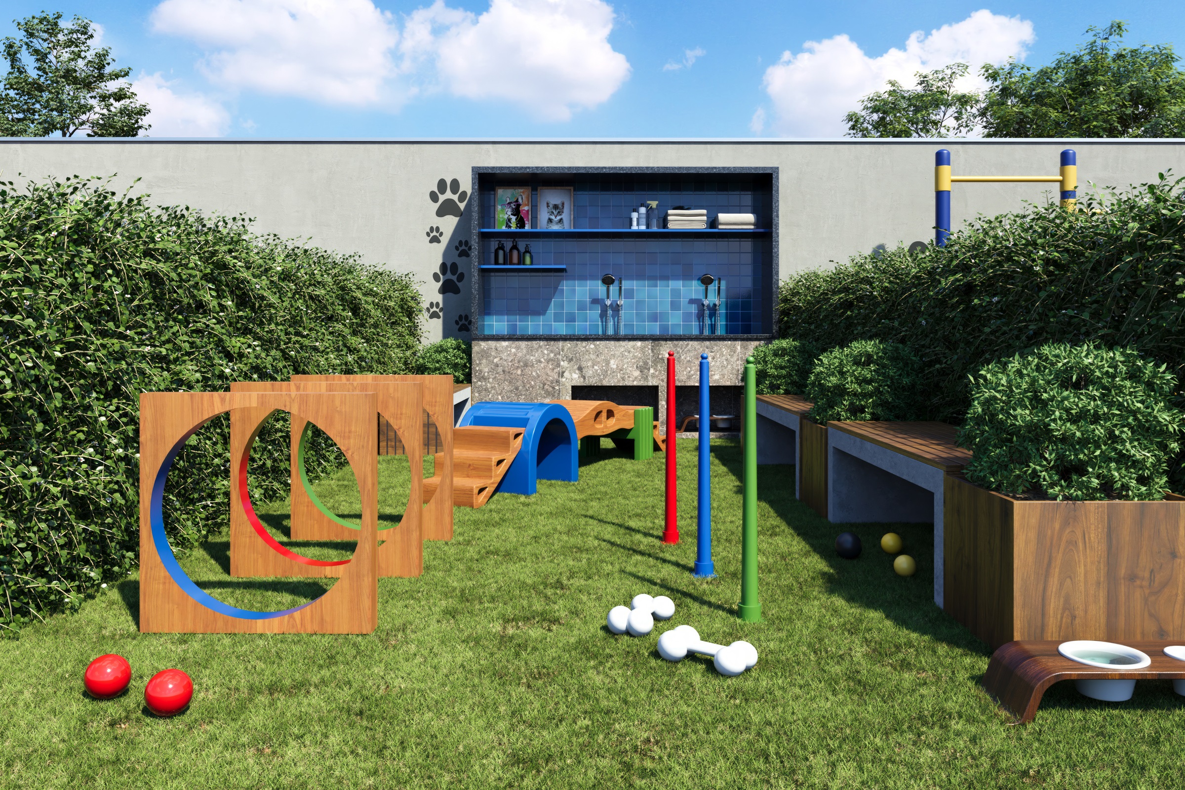 Pet Place do Residencial Milão casas a venda com 2 e 3 dormitórios na Granja Vianna SP