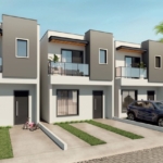 Fachada do Residencial Arandu - Casas a venda com 3 dormitórios na Granja Vianna em Cotia SP