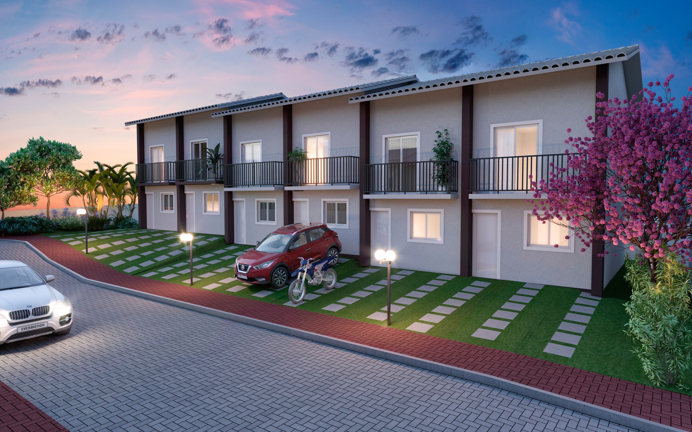 alameda-residencial-fenix-casas-a-venda-cotia-sp Residencial Villagio Fênix - Casas a venda no bairro do Tijuco Preto em Cotia SP