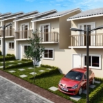 Externa 2 do Residencial Positano - Casas a venda com 2 dormitórios em Cotia SP