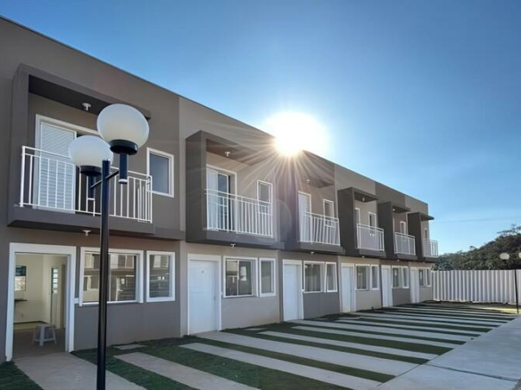 Fachada do Villagio Cezzare - Casas a venda em Cotia SP