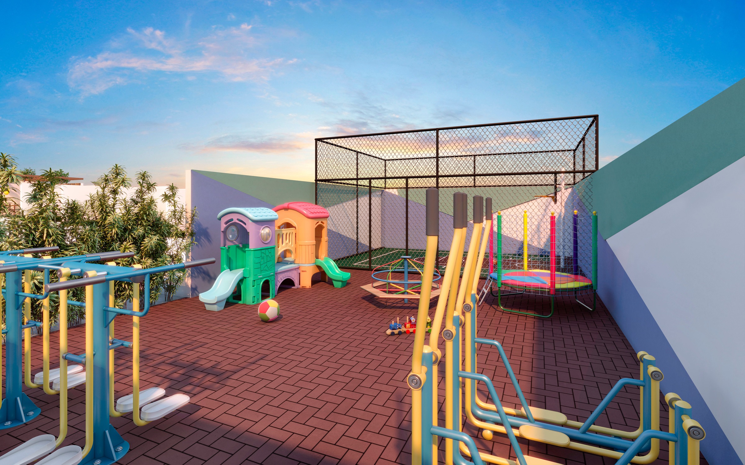 playground-residencial-fenix-casas-a-venda-cotia-sp Playground do Residencial Villagio Fênix - Casas a venda no bairro do Tijuco Preto em Cotia SP