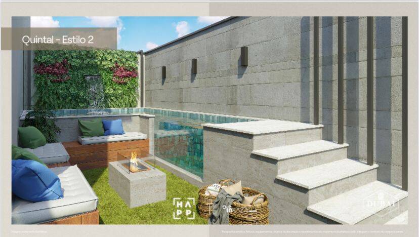Quintal estilo 2 do Residencial Dubai - Casas a venda em Cotia SP
