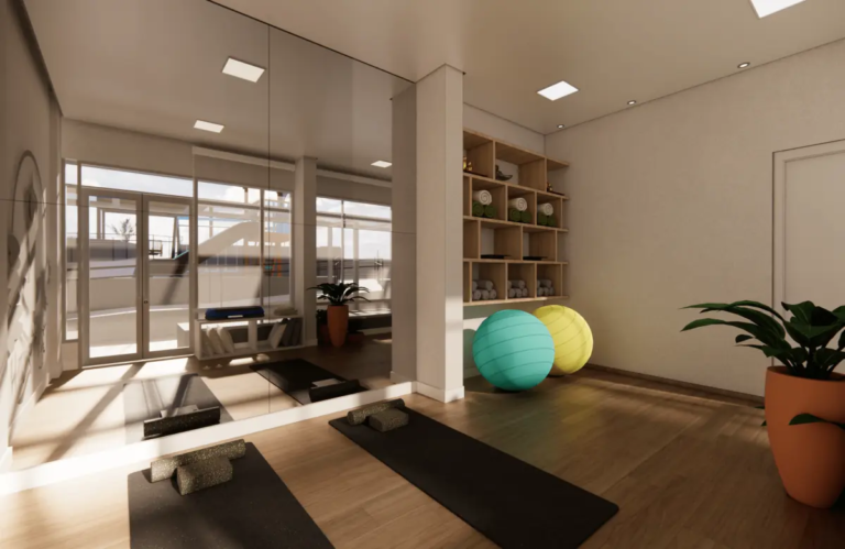 GINASTICA DO RESIDENCIAL SOU PLENO - APARTAMENTOS A VENDA COM 2 DORMITORIOS EM COTIA - SP