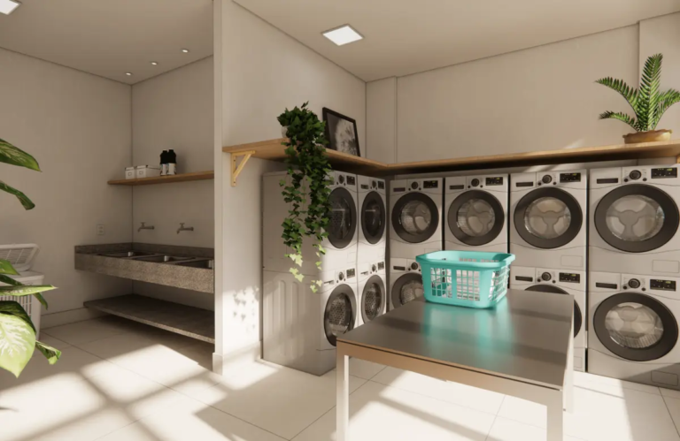 LAVANDERIA DO RESIDENCIAL SOU PLENO - APARTAMENTOS A VENDA COM 2 DORMITORIOS EM COTIA - SP