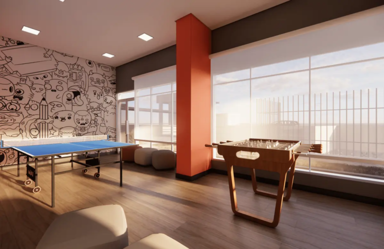 SALA DE JOGOS DO RESIDENCIAL SOU PLENO - APARTAMENTOS A VENDA COM 2 DORMITORIOS EM COTIA - SP