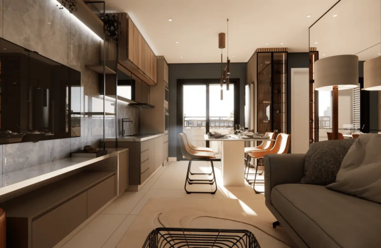 TIPO A LIVING DO RESIDENCIAL SOU PLENO - APARTAMENTOS A VENDA COM 2 DORMITORIOS EM COTIA - SP
