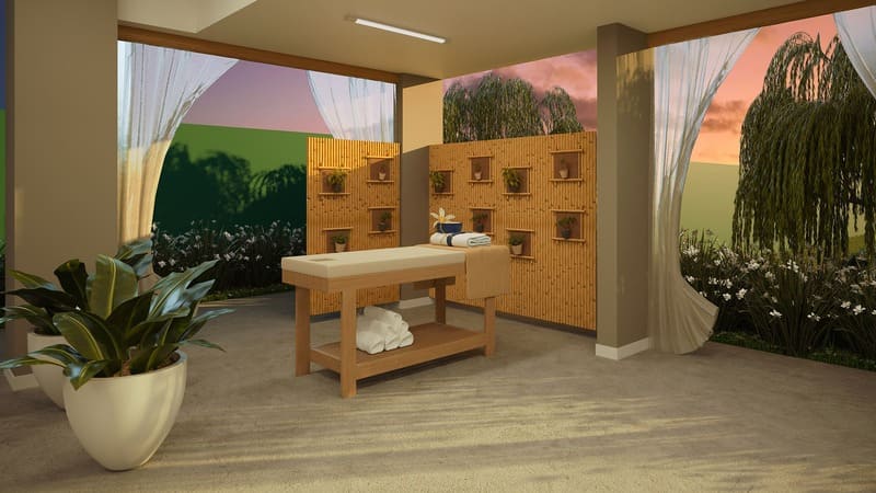 espaço livre do Condomínio -Seletto VGP-Apartamentos a venda 2 e 3 dormitórios - Vargem Grande Paulista