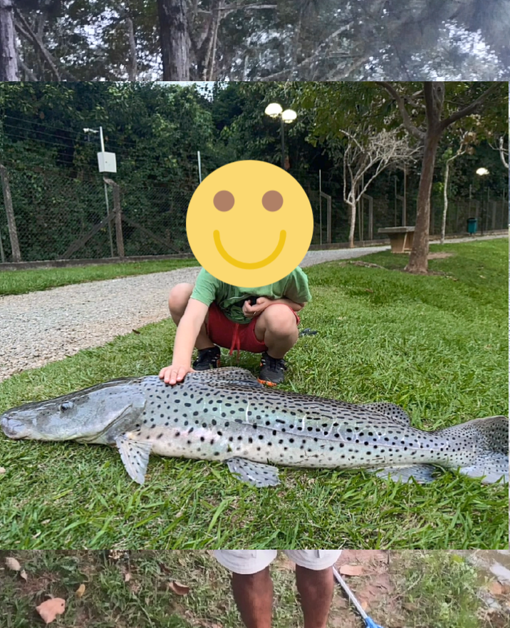 pessoas segurando peixe que pescou no Condomínio Terras de Santa Adélia – Vargem Grande Paulista SP pessoas segurando peixe que pescou no Condomínio Terras de Santa Adélia - Vargem Grande Paulista SP