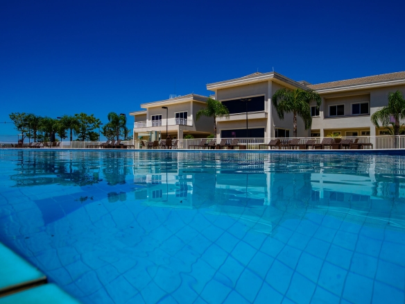 Piscina do Central Park Residence em Vargem Grande Paulista - Terrenos a venda