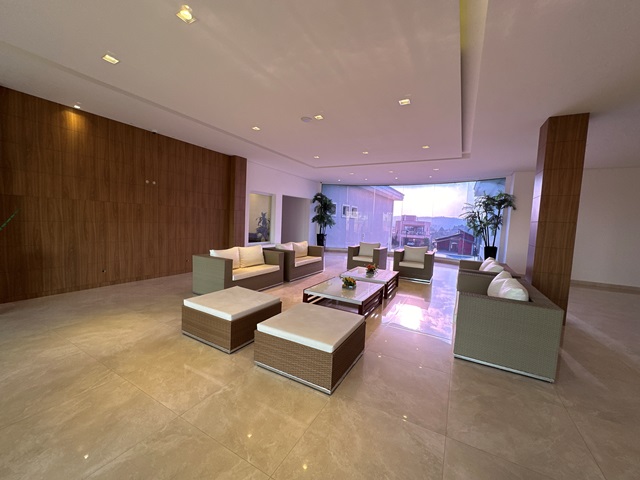 Recepção da área de lazer do Central Park Residence - Terrenos e casas a venda em Vargem Grande Paulista - SP