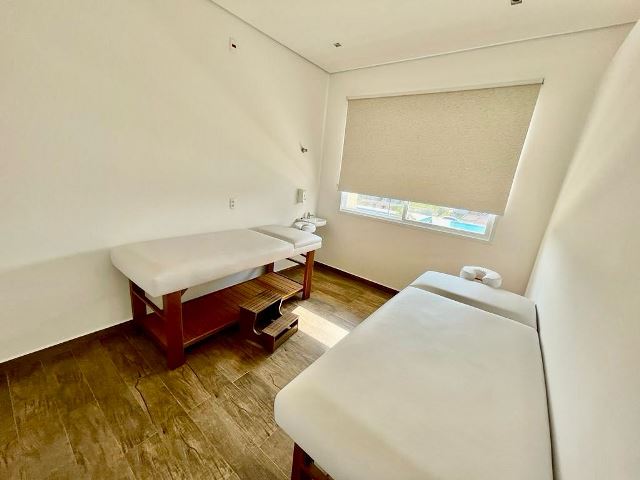 Sala de massagem do Central Park Residence - Terrenos e casas a venda em Vargem Grande Paulista - SP