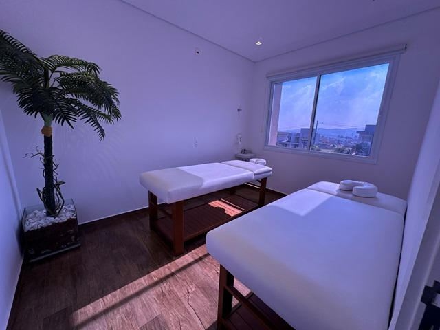 Sala de descanso do Central Park Residence - Terrenos e casas a venda em Vargem Grande Paulista - SP